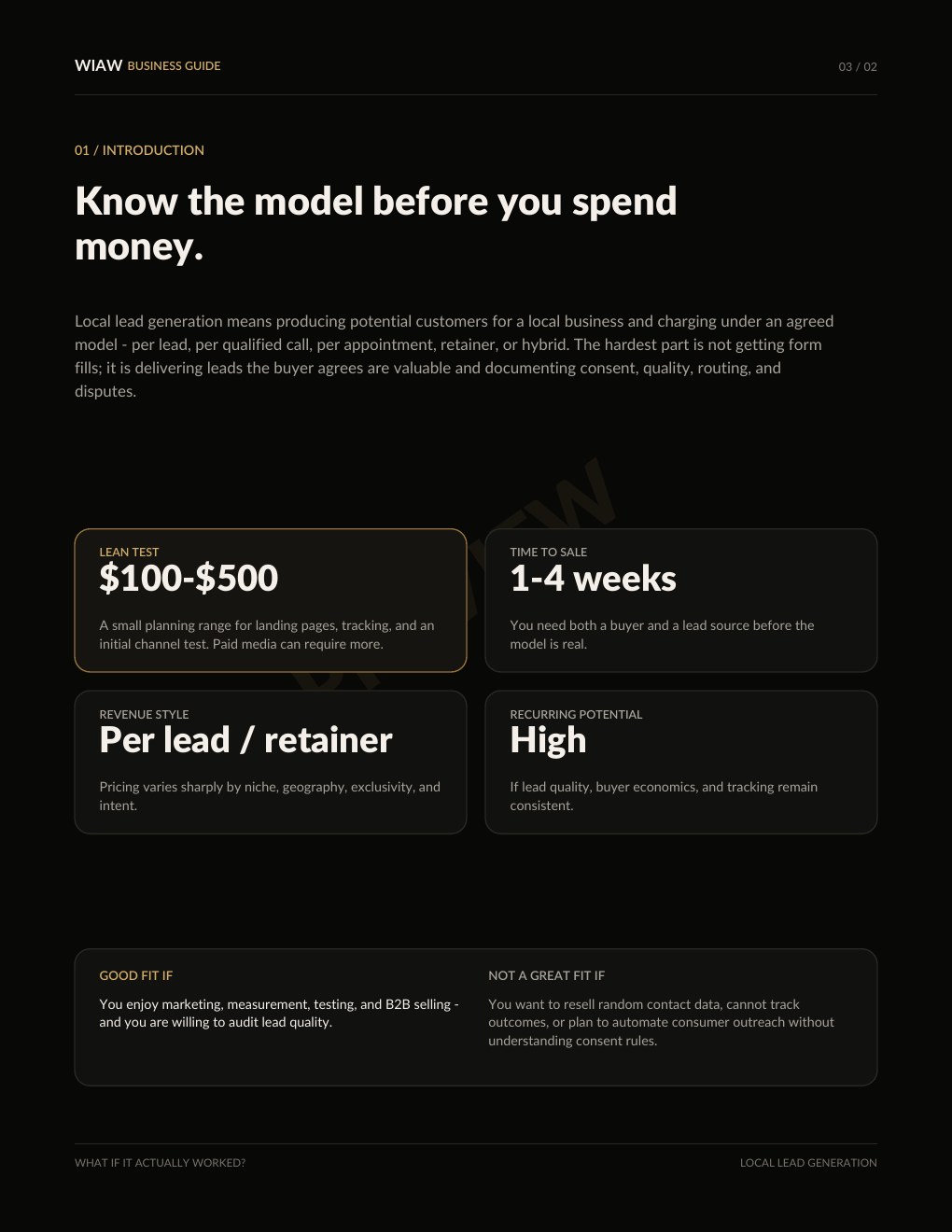 Local Lead Generation preview page 2