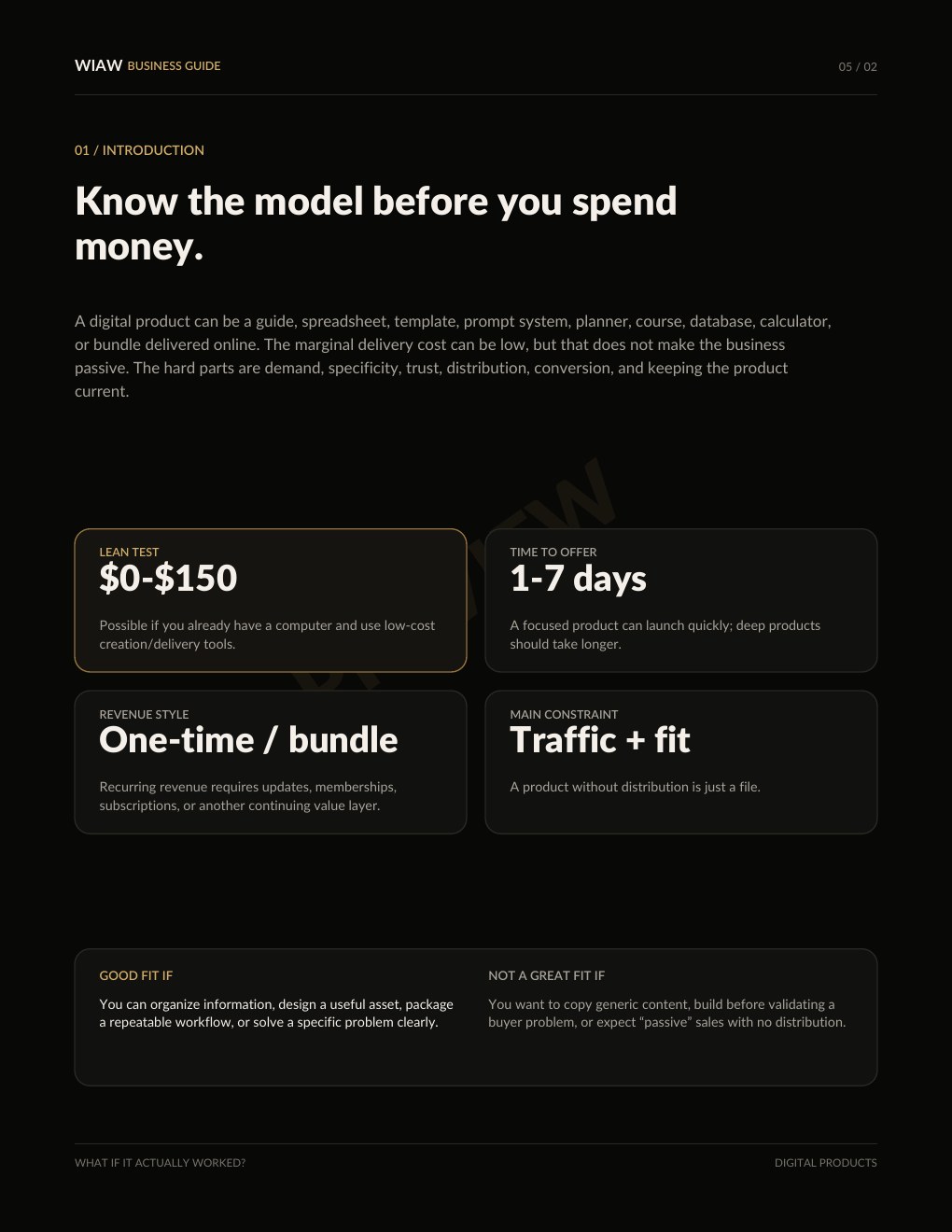 Digital Products preview page 2
